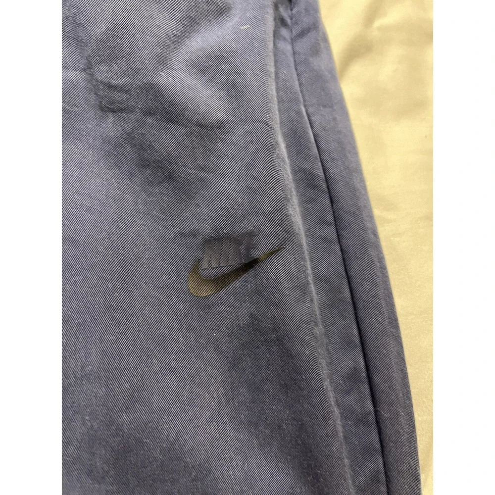 Nike Sportswear Style Pants Men's Size 36 Navy Blue Unlined Cropped DD7032-410